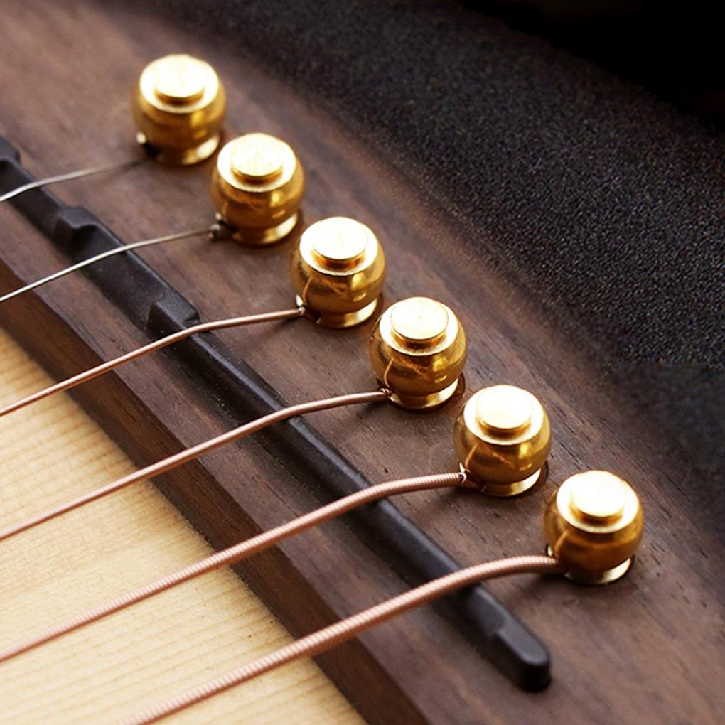 Bộ 6 Chốt Dây Đàn Guitar Bằng Đồng ff86