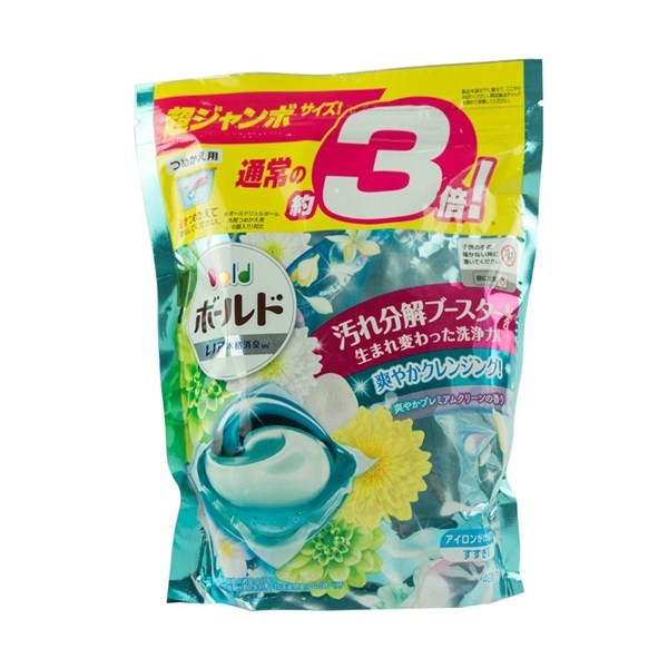 Viên giặt Gelball 3D, 17 viên, dạng hộp - Hàng Nhật Chính Hãng