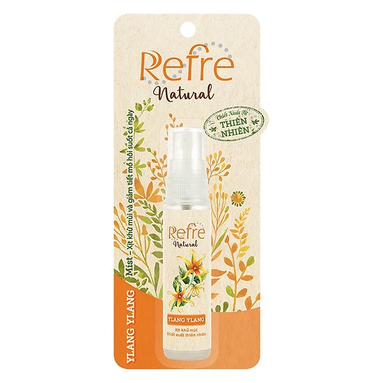 Xịt khử mùi hương nước hoa Mentholatum Refre _30ML