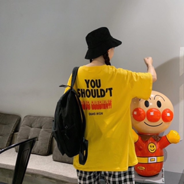 [Mã WA1606 giảm 15% đơn 99k] Áo Thun YOU SHOULD’L Unisex A027 | BigBuy360 - bigbuy360.vn