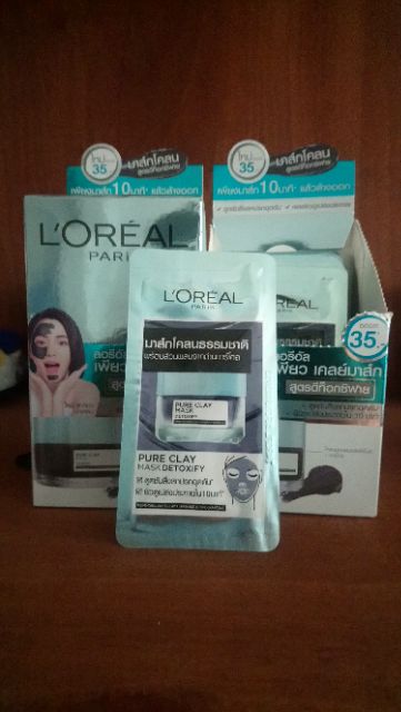 Mặt nạ L'Oreal Paris Pure Clay Mask thải độc (5g)