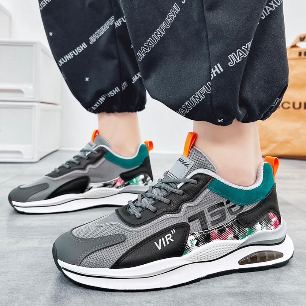 Giày sneaker nam VIR đế tăng chiều cao màu đẹp hottrend 2022