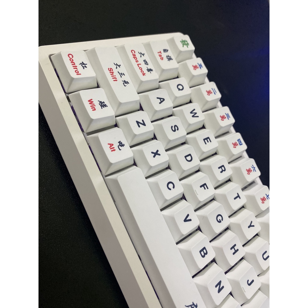 Keycaps Mạt Chược - Cherry Profile - 125 Phím dành cho phím cơ
