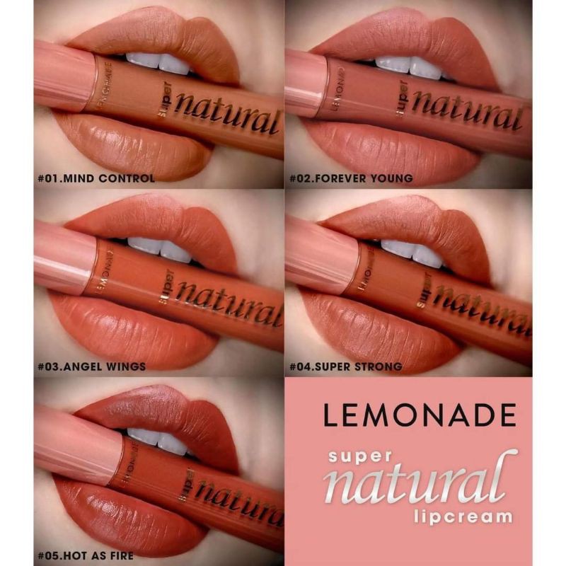 Son Kem Siêu Lì LEMONADE SUPERNATURAL MATTE LIP CREAM