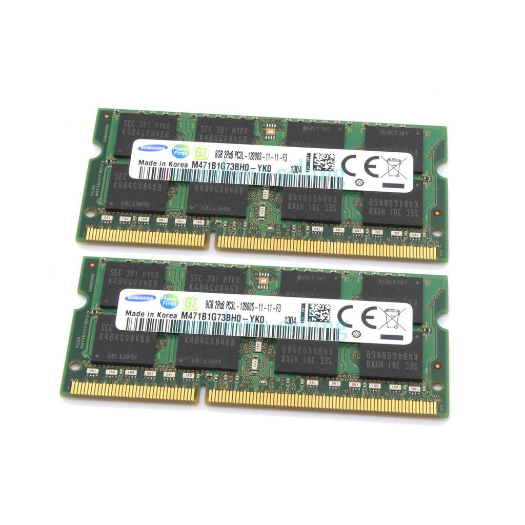 Ram Laptop DDR3L 8Gb Samsung đã test bảo hành 5 năm