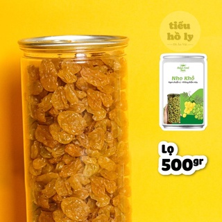 Nho vàng khô -500gr- nho khô chuẩn vị