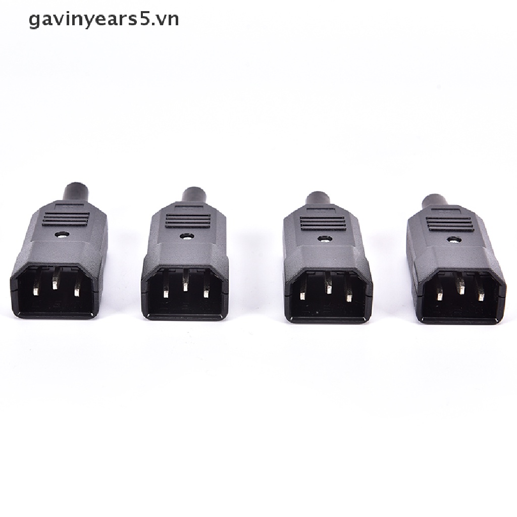 Set 5 Đầu Nối Phích Cắm IEC C14 Chuyên Dụng Chất Lượng Cao