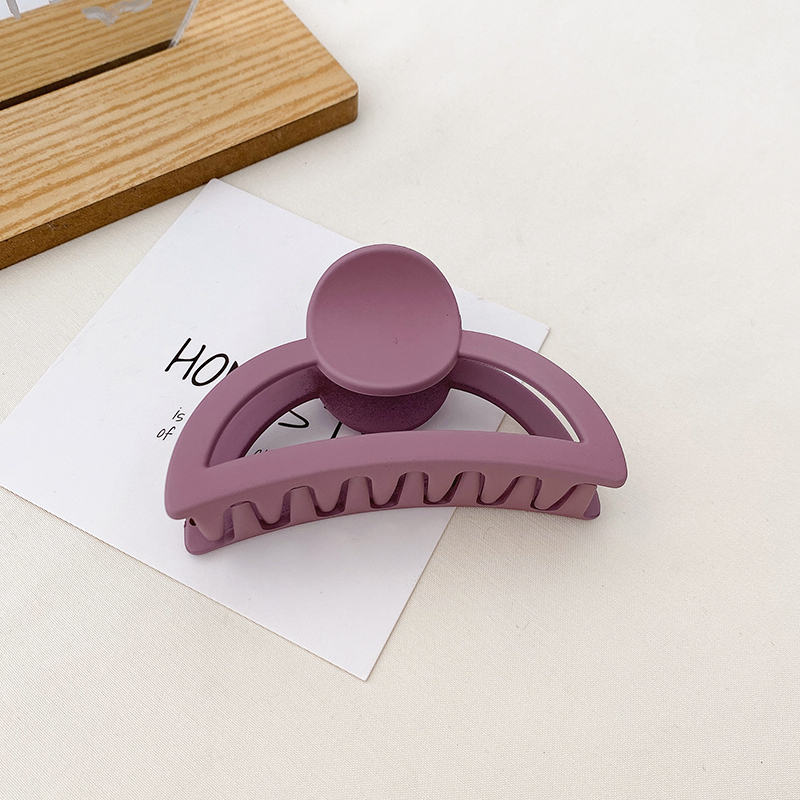 Kẹp Tóc Màu Trơn Phong Cách Hàn Quốc Xinh Xắn Cho Nữ Giới