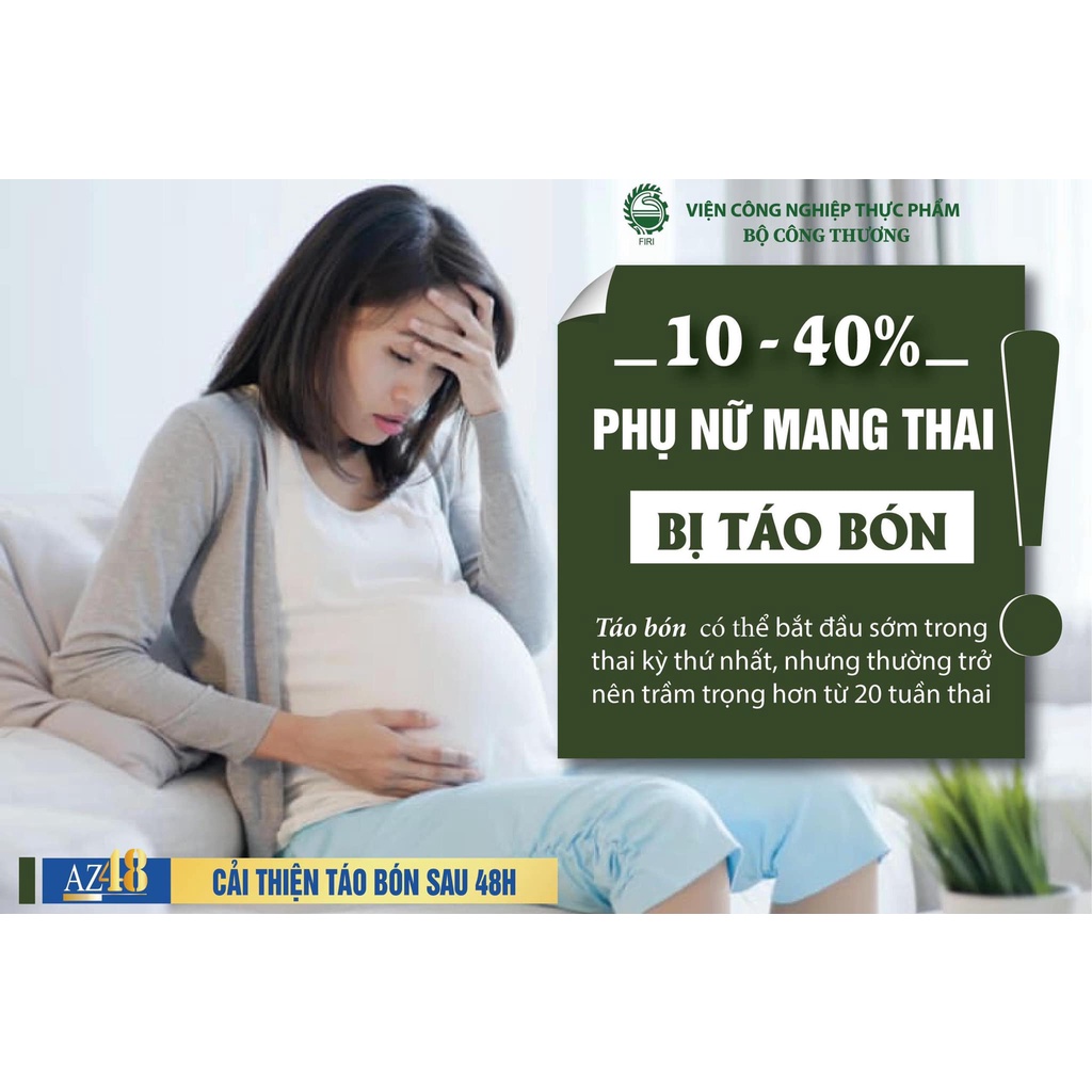 MEN AZ48 - HỖ TRỢ GIẢM TÁO BÓN, GIÚP ĂN NGON