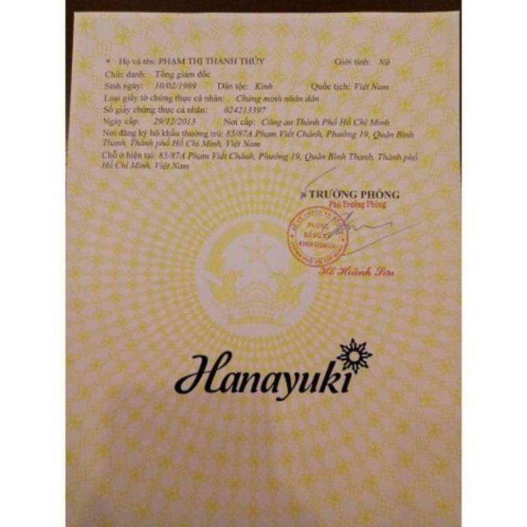 SERUM NÁM HANAYUKI- HANA MELASMA