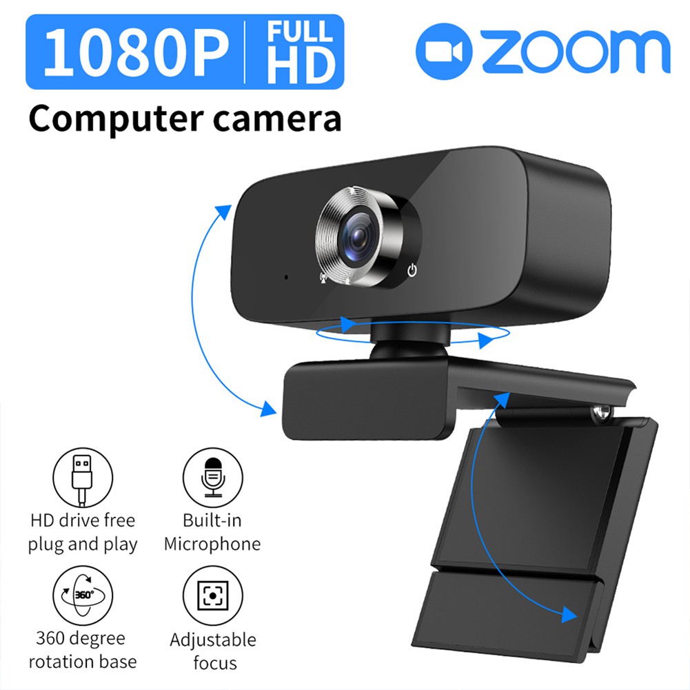 Webcam 1080p Hd Có Cổng Usb Cho Máy Tính | BigBuy360 - bigbuy360.vn