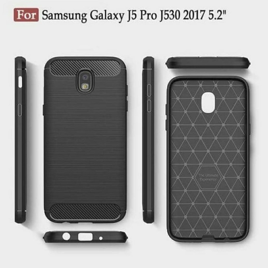 Ốp Điện Thoại Sợi Carbon Mềm Cho Samsung J5 Pro - Case Ipaky Samsung J5 Pro - Ultrastore11