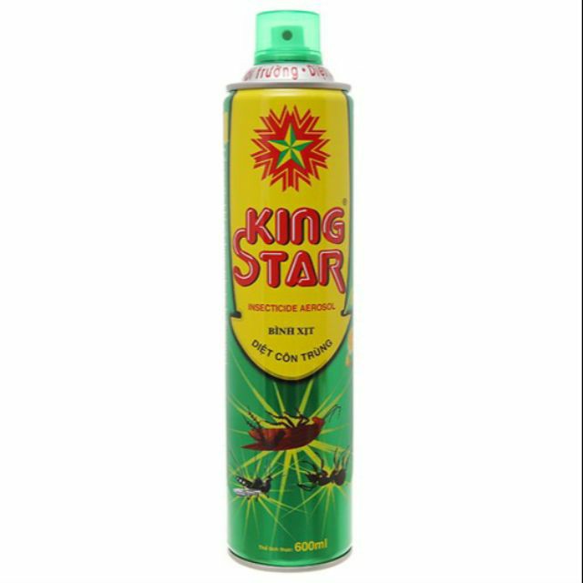 Xịt Muỗi Diệt Côn Trùng King Star 600ml