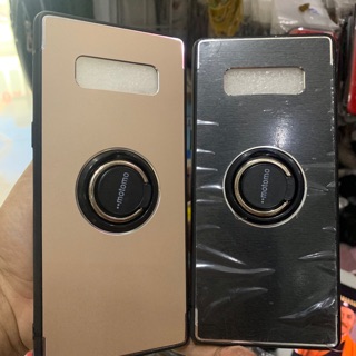 Ốp lưng samsung note 8 mặt nhôm có iring