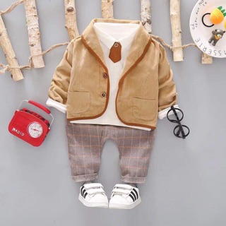 Set vest bé trai od hàng Quảng Châu