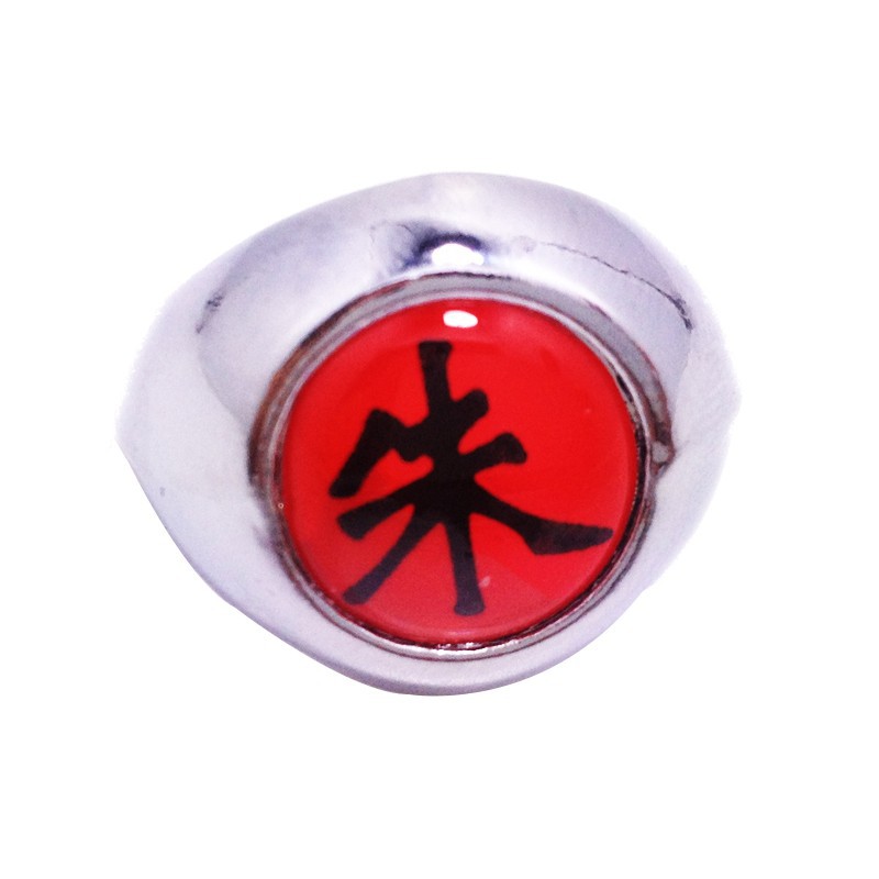 Nhẫn hợp kim phối biểu tượng của các nhân vật trong anime Naruto