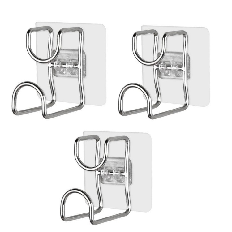 Móc Treo Thau Chậu Nhà Tắm Oenon Dán Tường Gạch Men Siêu Chắc Chất Liệu Inox 304 Tiện Lợi - OENEN