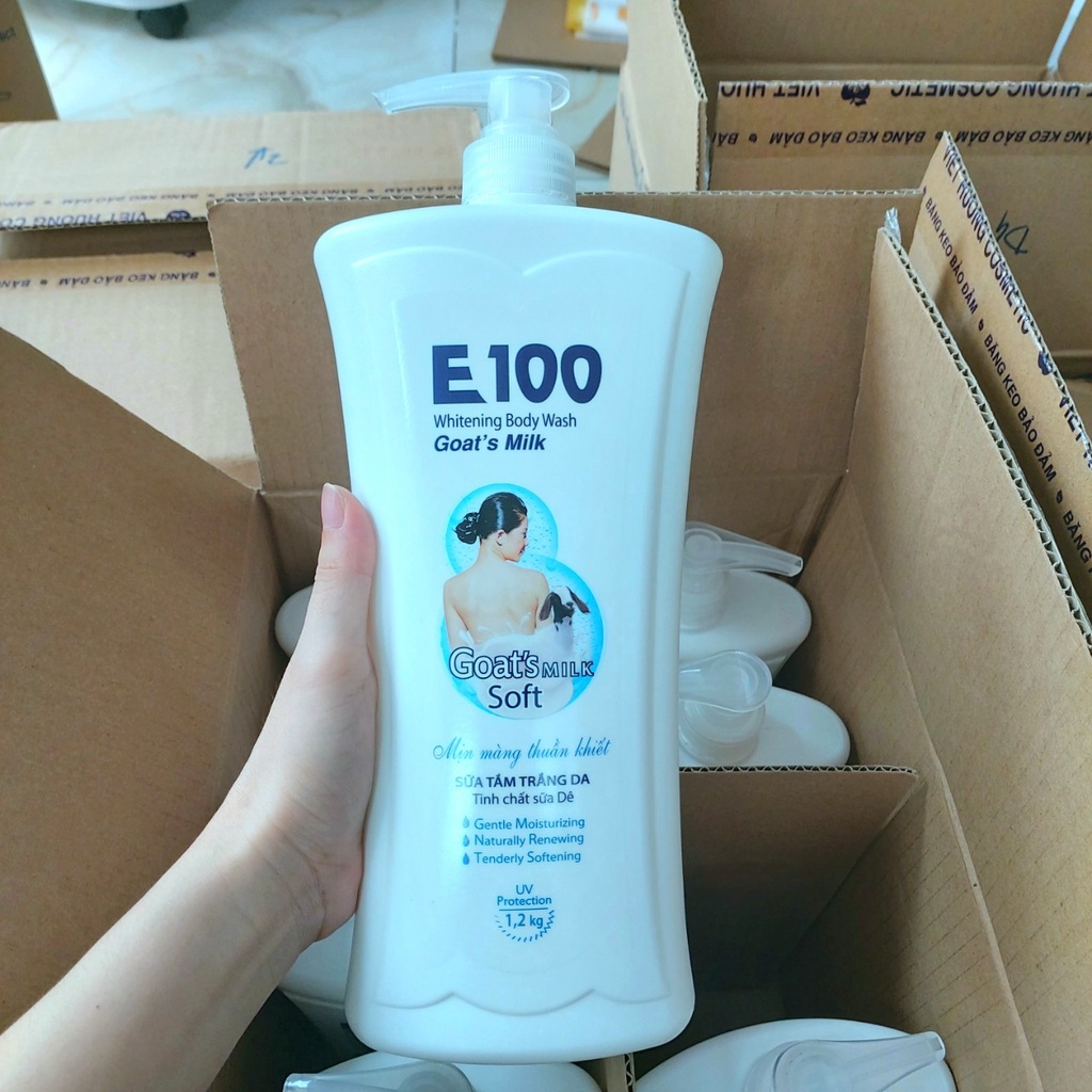 Sữa tắm E100 1.2L - Cho Làn Da Mịn Màng Tươi Sáng