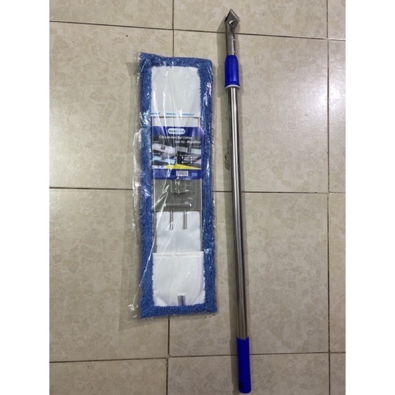 Cây lau nhà công nghiệp 60cm( 1 cây homeinoo + 3 cây bodoca)