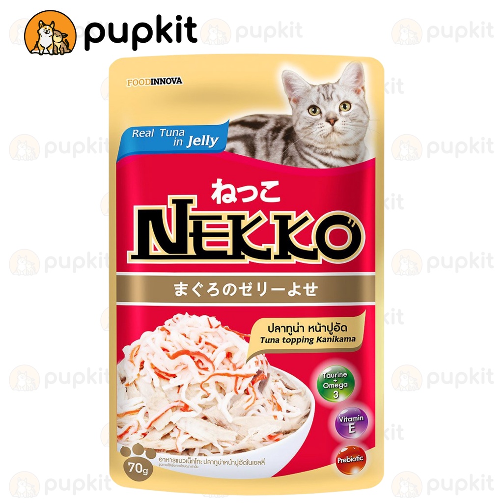 PATE NEKKO THÁI LAN CHO MÈO GÓI 70G