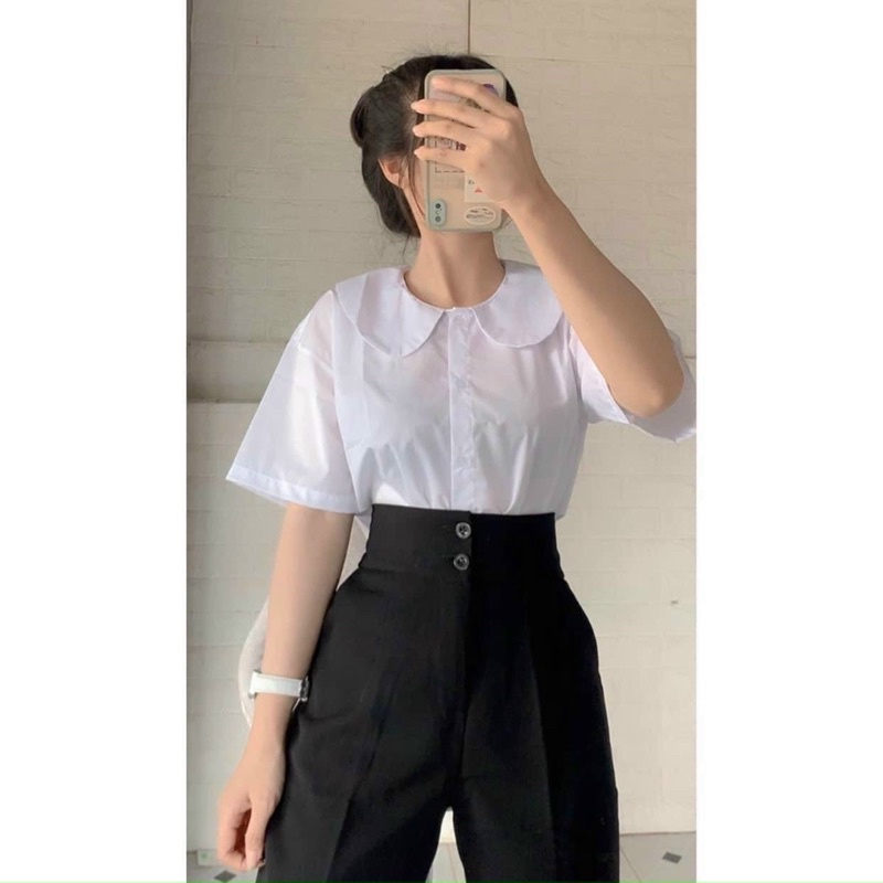 Quần Tây 2 Nút Lưng Siêu Cao