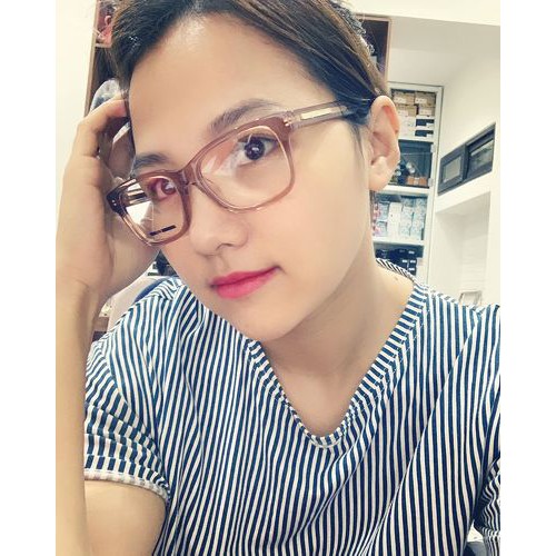 Gọng cận nữ McQ Alexander McQueen 0032 viền vàng hồng trong ⚜️Hàng Authentic⚜️