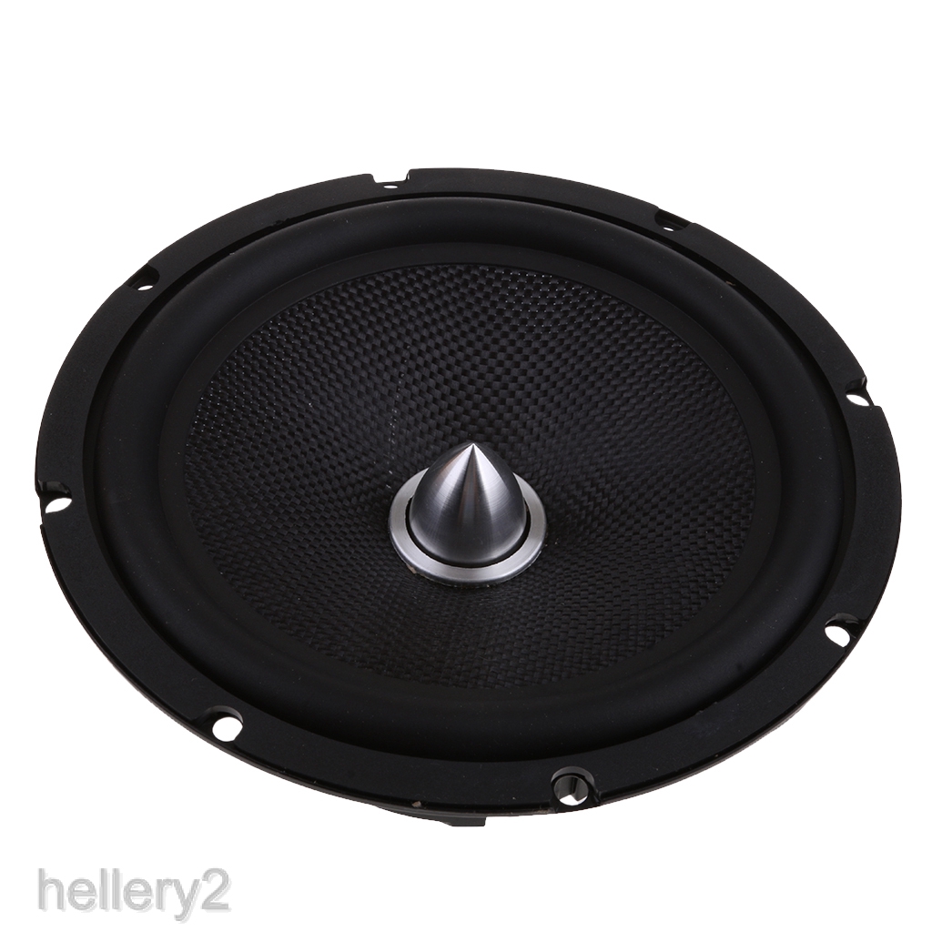 6.5''Mid Speaker Hi-Fi Stereo Loudspeaker Glass Fiber Mid-bass Speaker Black