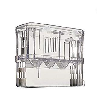 Lồng Đôi Cá Đẻ bằng Nhựa - Lồng Cá Đẻ Đôi Mica (Hàng công Ty)