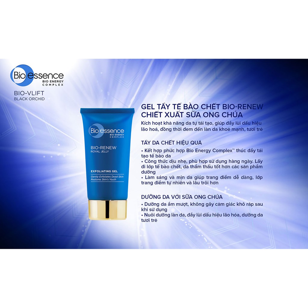 Gel Tẩy Tế Bào Chết Chiết Xuất Sữa Ong Chúa Bio-essence Deep Exfoliating Gel 60ml | BigBuy360 - bigbuy360.vn