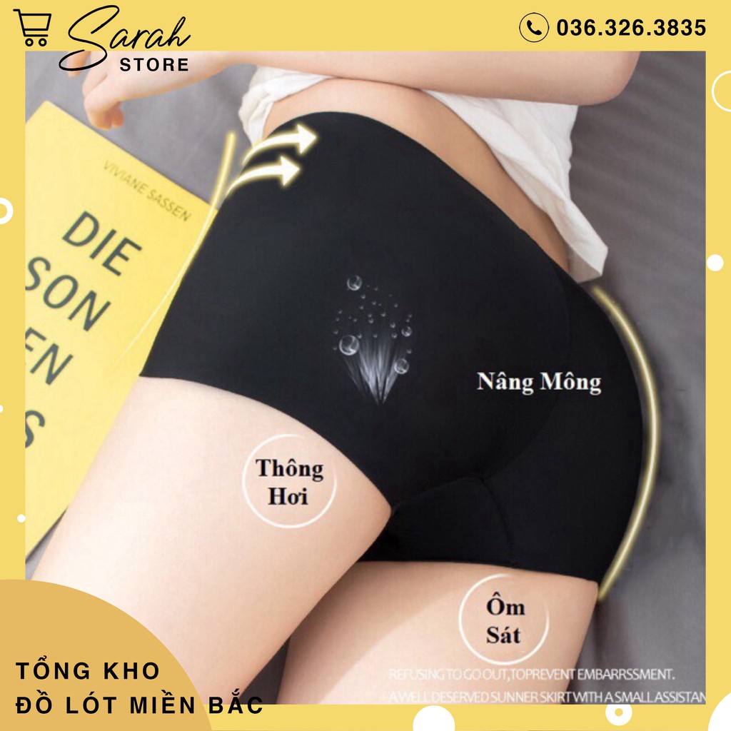 Quần Đùi Su Đúc Mặc Váy Không Đường May Nâng Mông  9915