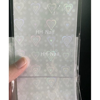 Sticker cầu vồng dán móng