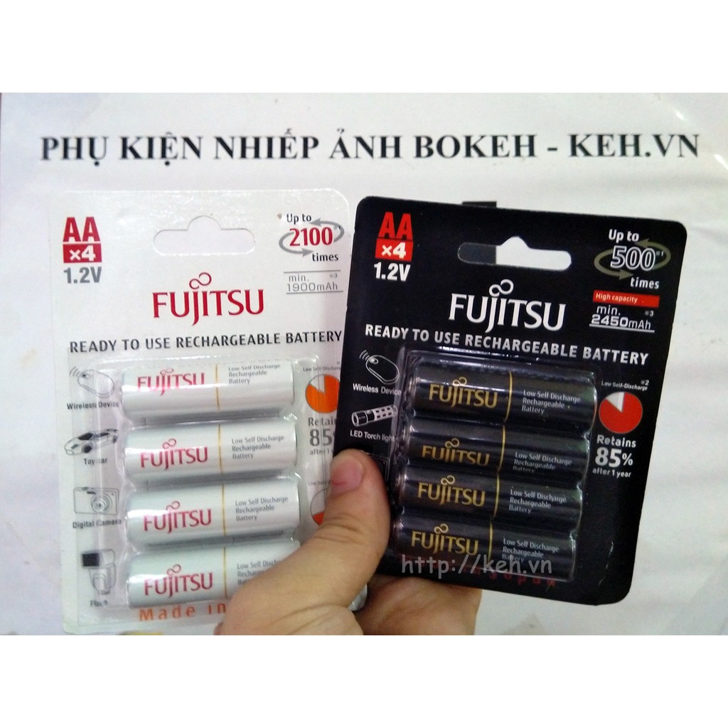 Pin sạc Fujitsu AA 1900mAh / 2450mah HR-3UTCEU HR-3UTHCEX