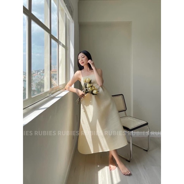 Đầm maxi xốp 2s