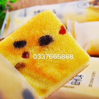 10 CHIẾC BÁNH BÔNG LAN QUE NHO ĐẬU ĐỎ