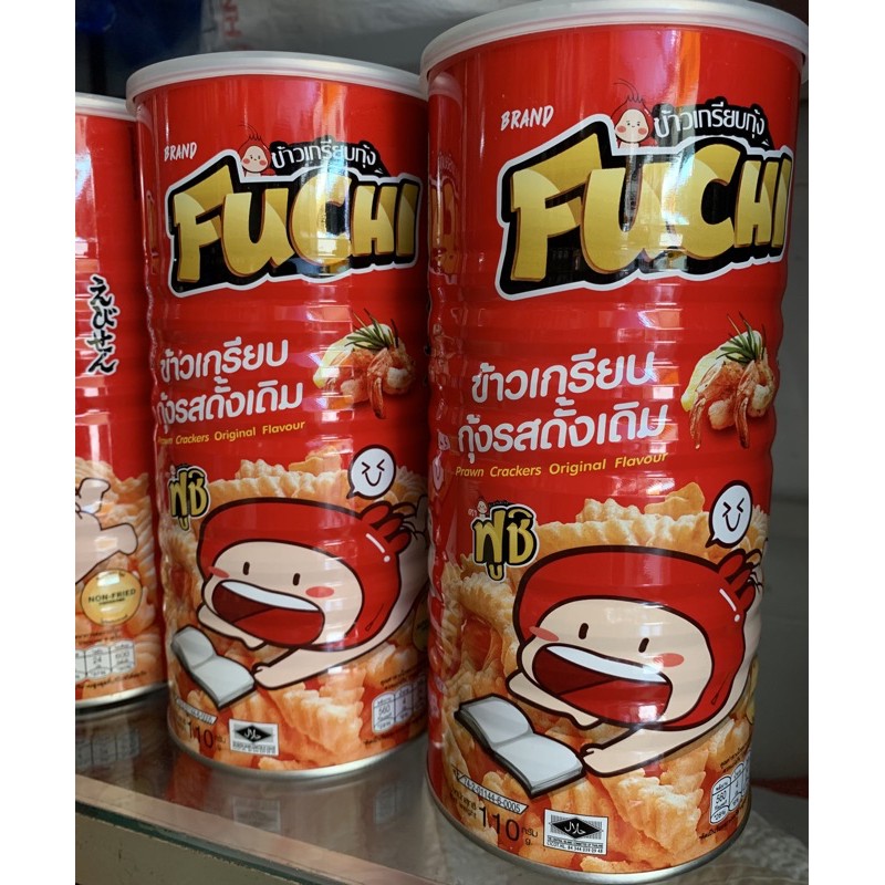 Bánh phồng tôm Thái FUCHI lon 110gr