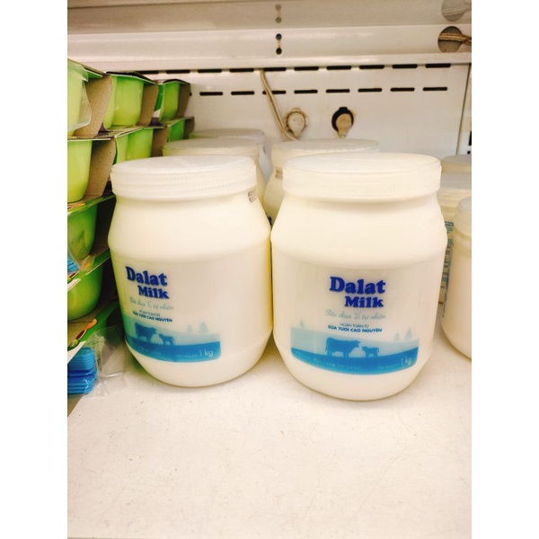 DALAT MILK SỮA CHUA ĂN VỊ TỰ NHIÊN/CÓ ĐƯỜNG HỘP