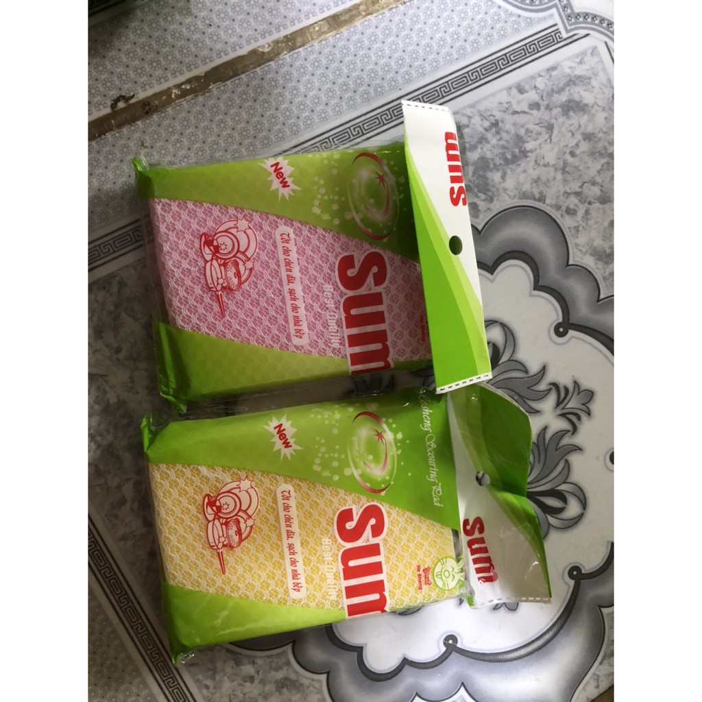Miếng cước rửa chén SUM I2