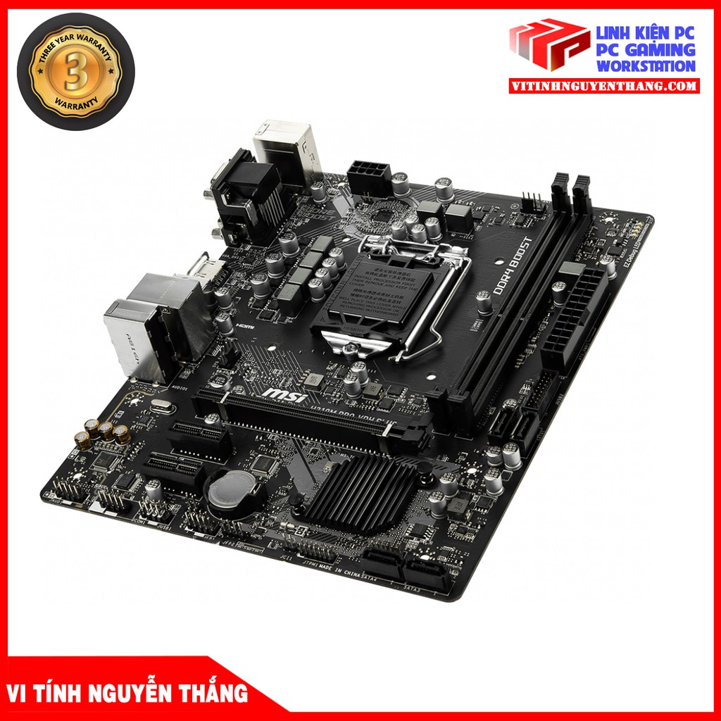 Mainboard - Bo Mạch Chủ MSI H310M PRO-VDH PLUS