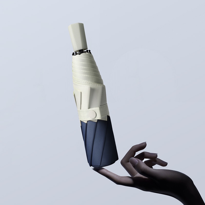 Dù Gấp Ba Khúc Che Nắng Phong Cách Nhật Bản Sáng Tạo Cho Nữ