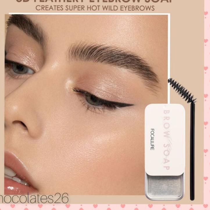 Trực tuyến Deals! Lr070|Gel Tạo Kiểu Lông Mày 3D Trong Suốt Focallure FA-182