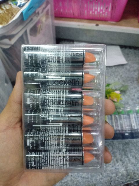 Bán Sỉ Vỉ 6 Son gió không trôi jackelin thái lan