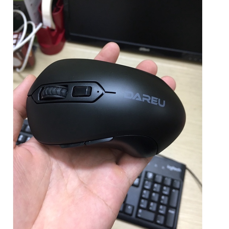 Chuột máy tính không dây Dareu LM115G - Hàng chính hãng Mai Hoàng phân phối, bảo hành 2 năm