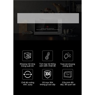 Lò nướng UKOEO 102L
