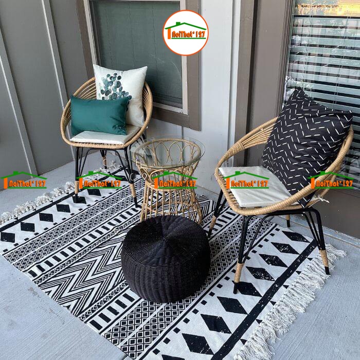 Bộ Bàn Ghế Phượng Hoàng Ban Công | Ngoài Trời | Phòng Khách | Sân Vườn