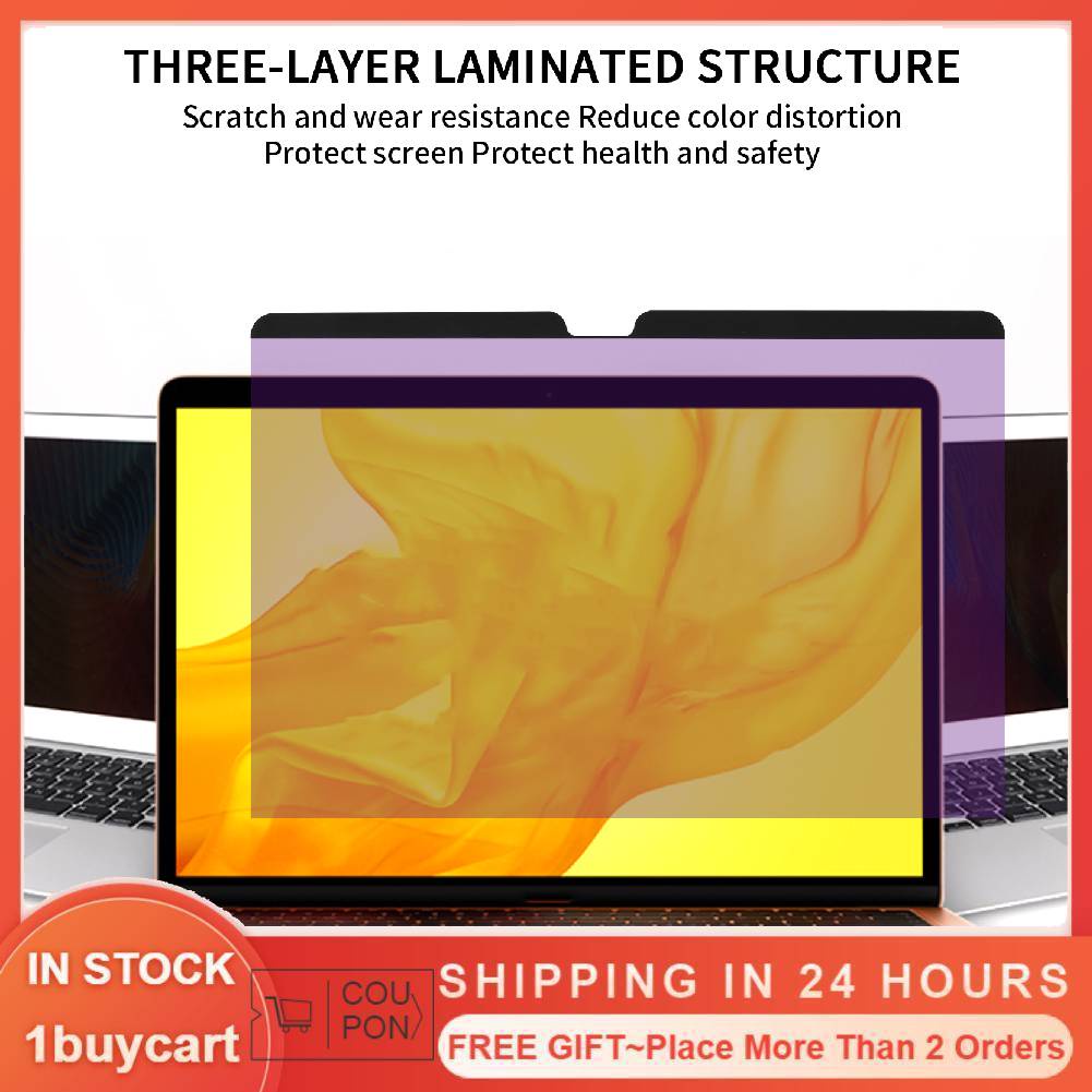Phim Dán Nam Châm Chống Tia Sáng Xanh Bảo Vệ Mắt 12 Inch Cho Os X Notebook