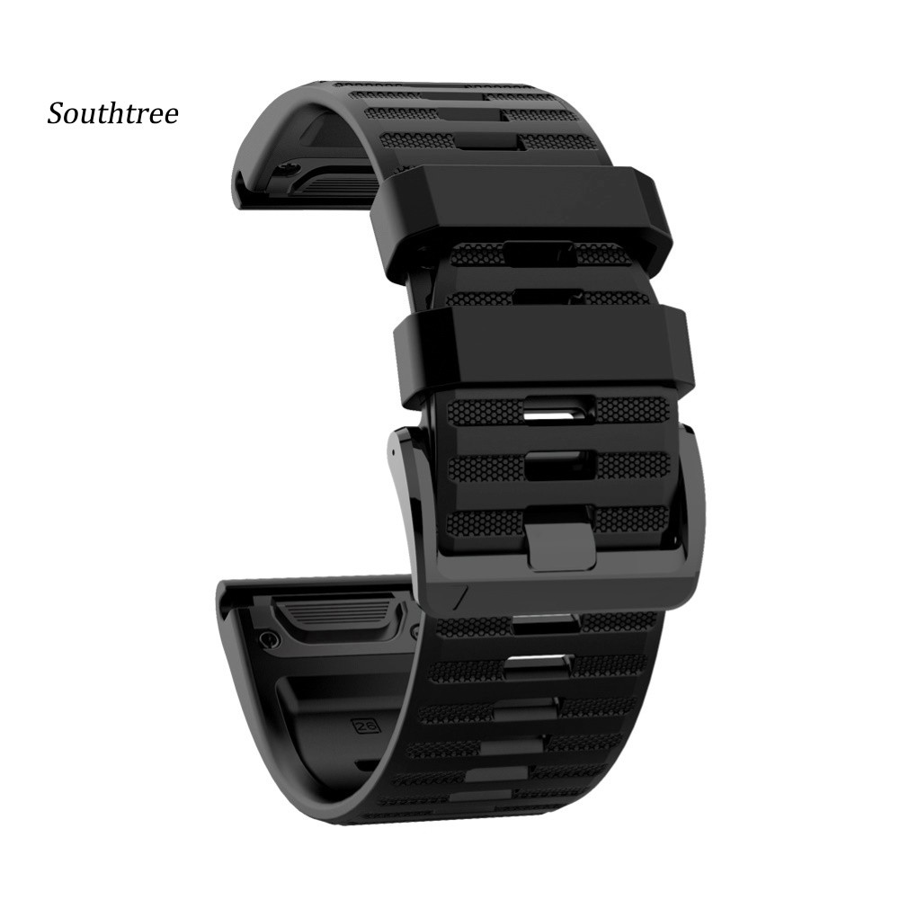 Dây Đeo Silicon 26mm Cho Đồng Hồ Garmin Fenix 6x 5x 3 Hr D2 Bravo