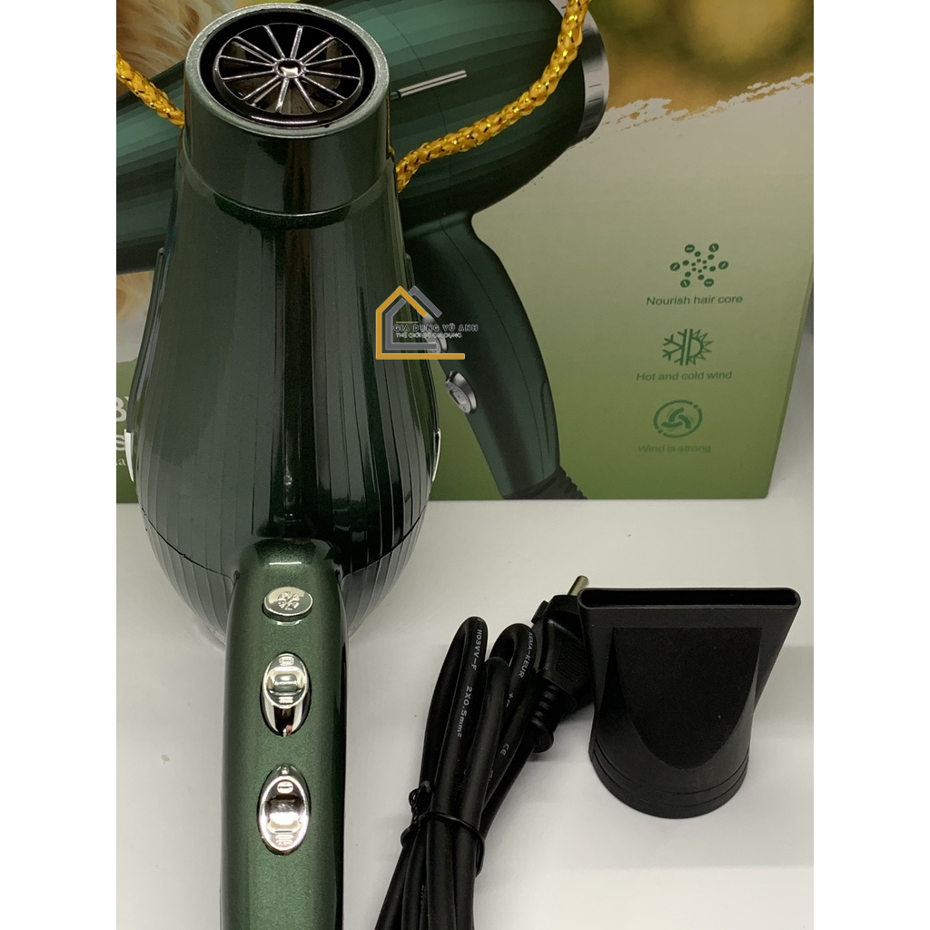 Máy sấy tóc , máy sấy tóc công suất lớn 2 chiều nóng lạnh BABYLISS 6688 7000W tặng kèm đầu thổi bảo hành 6 tháng