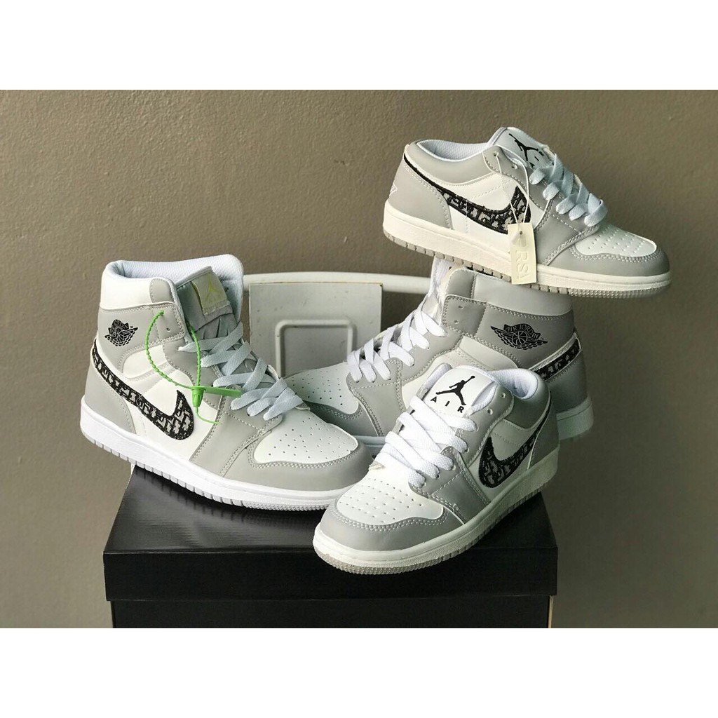 Giày Jordan Sneaker Dior hàng chuẩn xịn cao cấp full box bill