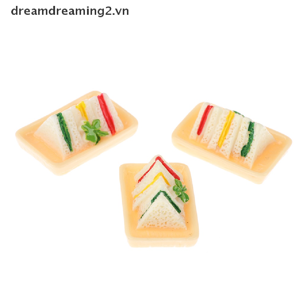 Bộ 3 Đồ Chơi Nhà Bếp Dễ Thương Tỉ Lệ 1: 12 Dành Cho Búp Bê