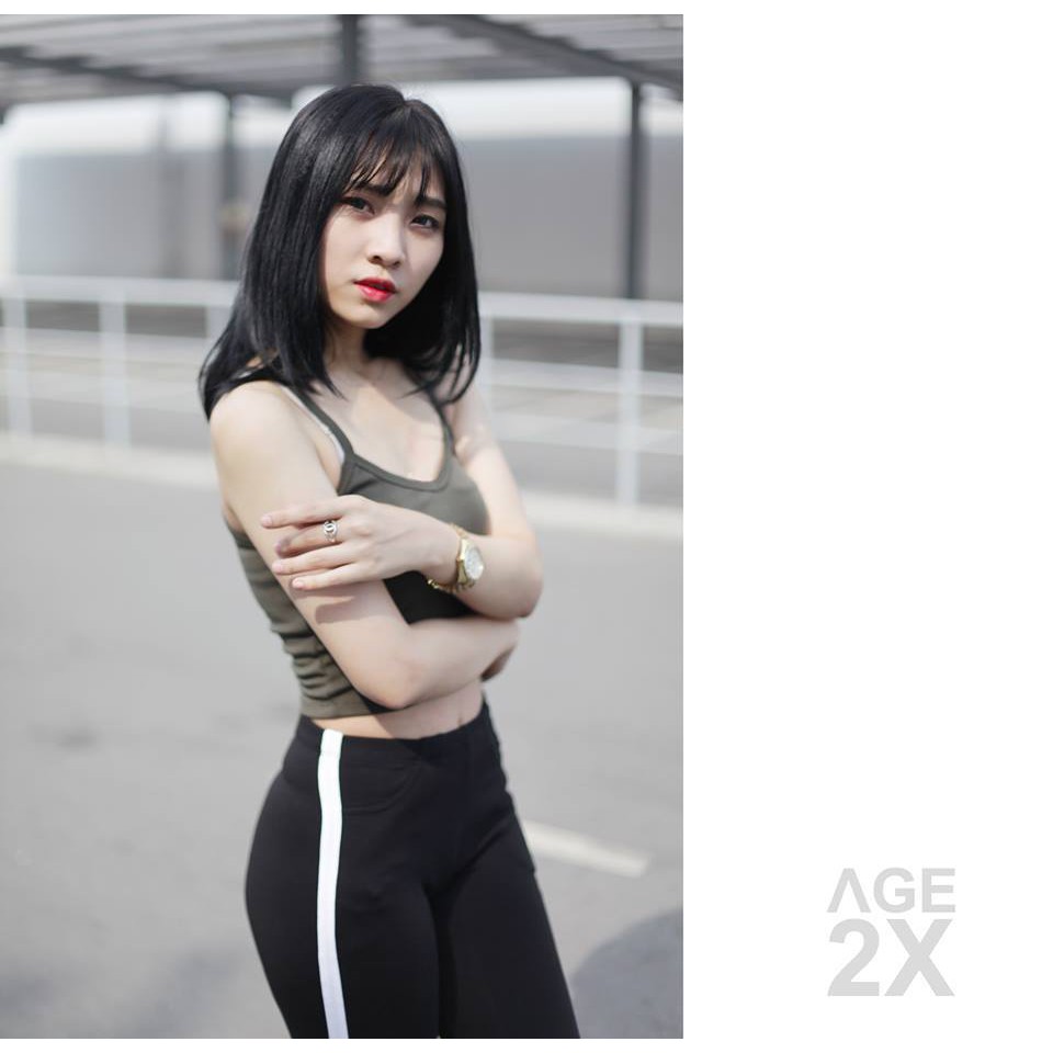 Áo croptop 2 dây AGE2X hàng VNXK chất lượng cao